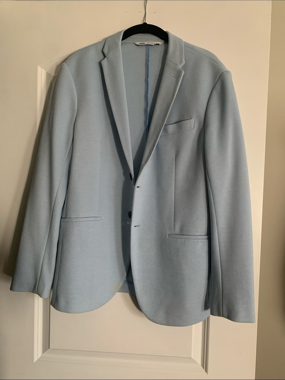 Zara Light Blue Women's Blazer